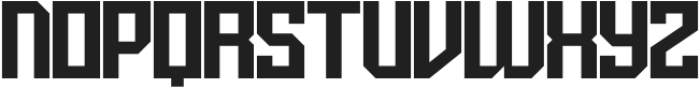 ASTROBAT-Regular otf (400) Font UPPERCASE