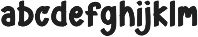 ASUHA Regular otf (400) Font LOWERCASE