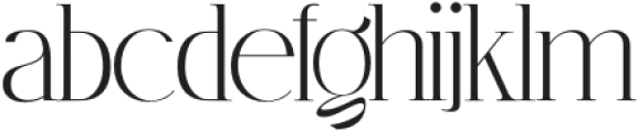 Asbor Fashion Regular otf (400) Font LOWERCASE