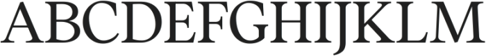 Ascendant Serif Variable Regular ttf (400) Font UPPERCASE