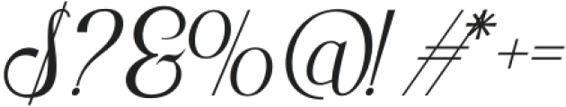 AsefineScript otf (400) Font OTHER CHARS