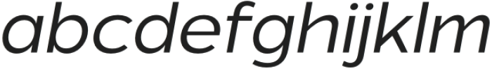 Asen Pro Italic otf (400) Font LOWERCASE