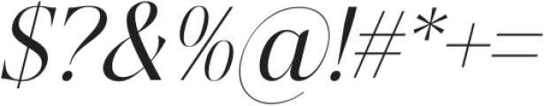 Asgaber Italic otf (400) Font OTHER CHARS
