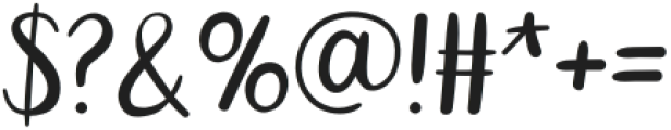 Ashanty Regular otf (400) Font OTHER CHARS