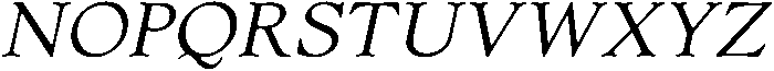 Ashcombe Hall Italic otf (400) Font UPPERCASE