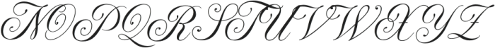 Ashenford Script otf (400) Font UPPERCASE