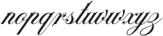 Ashenford Script otf (400) Font LOWERCASE