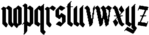 Ashenpiky Regular otf (400) Font LOWERCASE