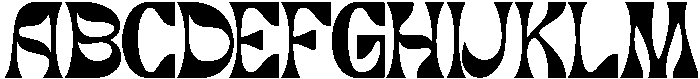 Asher-Regular otf (400) Font UPPERCASE