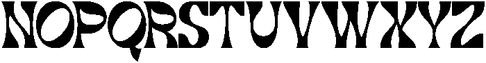 Asher-Regular otf (400) Font UPPERCASE
