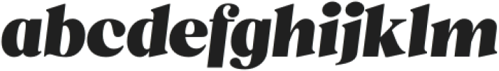 Ashford Bold Italic otf (700) Font LOWERCASE