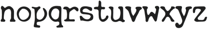 Ashford Regular otf (400) Font LOWERCASE