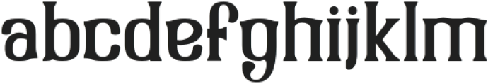 Ashika Regular otf (400) Font LOWERCASE