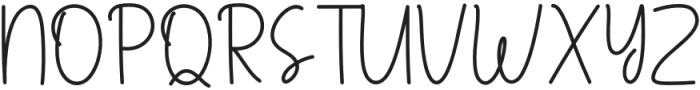Ashley Southline Regular otf (400) Font UPPERCASE