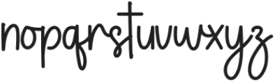 Ashley Southline Regular otf (400) Font LOWERCASE