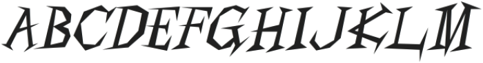Ashpen Regular otf (400) Font UPPERCASE