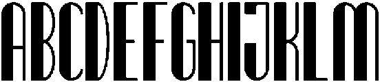 Ashura Regular otf (400) Font UPPERCASE