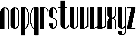 Ashura Regular otf (400) Font LOWERCASE