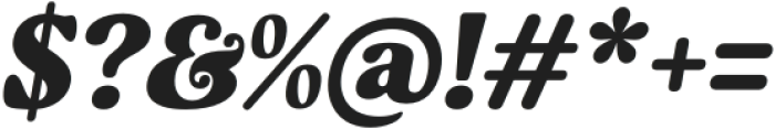 Asikue Bold Oblique otf (700) Font OTHER CHARS