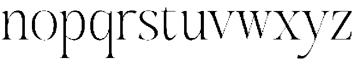 Aska otf (400) Font LOWERCASE