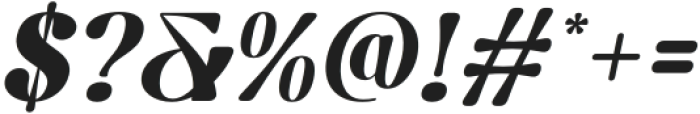AskeyRounded-Italic otf (400) Font OTHER CHARS