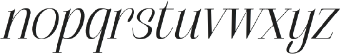 Askhora Italic otf (400) Font LOWERCASE