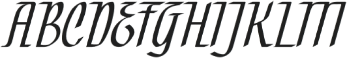 Aslah Regular otf (400) Font UPPERCASE