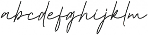Aslaha Biladina Signature otf (400) Font LOWERCASE