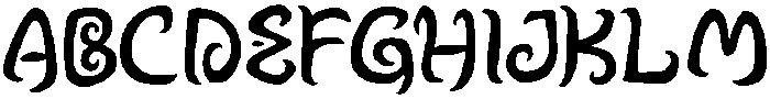 Asmatribe Regular otf (400) Font UPPERCASE