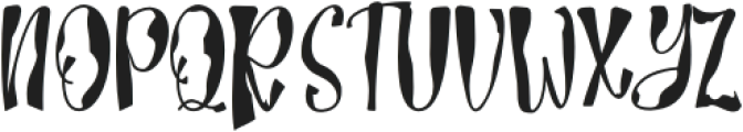 Asmbuh otf (400) Font UPPERCASE