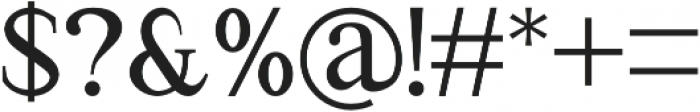 Aspal otf (400) Font OTHER CHARS