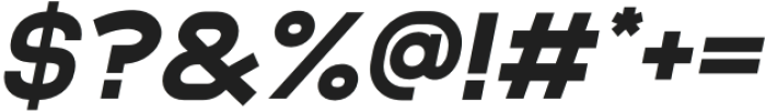 Asparocus Semi Bold Italic otf (600) Font OTHER CHARS