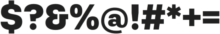 Asperia Extra Bold otf (700) Font OTHER CHARS
