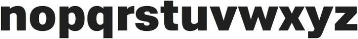 Asperia Extra Bold otf (700) Font LOWERCASE