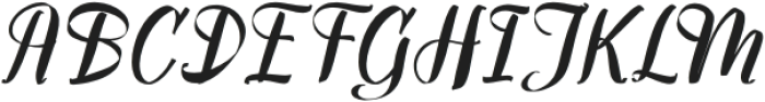 Asphalt District Italic otf (400) Font UPPERCASE