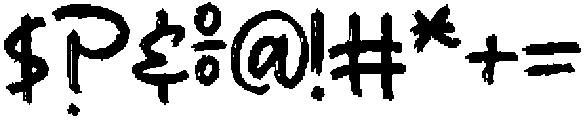 Asphalt Grunge otf (400) Font OTHER CHARS