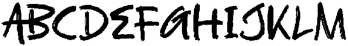 Asphalt Grunge otf (400) Font UPPERCASE