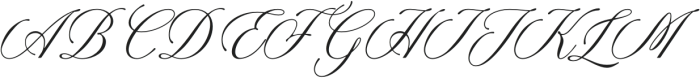 Aspire Pasque Script otf (400) Font UPPERCASE