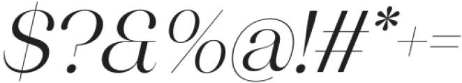 Assent Royale Italic otf (400) Font OTHER CHARS