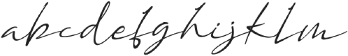 Assinatura Italic otf (400) Font LOWERCASE