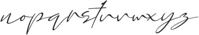 Assinatura Italic otf (400) Font LOWERCASE
