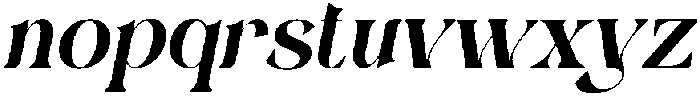 Assneya-Italic otf (400) Font LOWERCASE