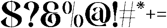 Assneya-Regular otf (400) Font OTHER CHARS