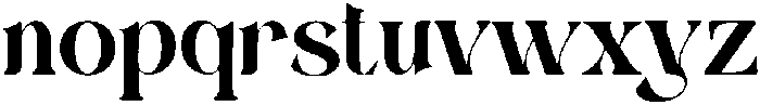 Assneya-Regular otf (400) Font LOWERCASE