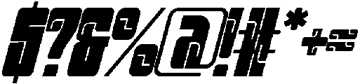 Associated Background Bold Italic otf (700) Font OTHER CHARS