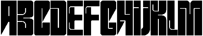 Associated Background Bold otf (700) Font UPPERCASE