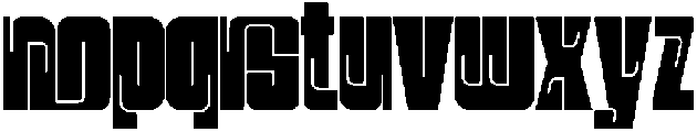 Associated Background Bold otf (700) Font LOWERCASE