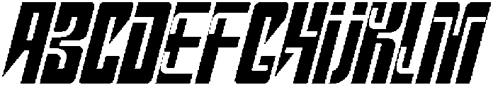 Associated Background Light Italic otf (300) Font UPPERCASE