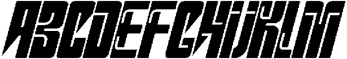 Associated Background Regular Italic otf (400) Font UPPERCASE