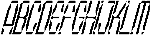 Associated Challenges Italic otf (400) Font UPPERCASE